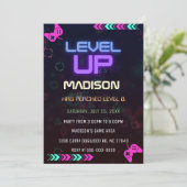 ゲーマー誕生日招待状 招待状 (スタンド正面)