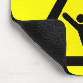 ゲーマー警告ズ マウスパッド (コーナー)