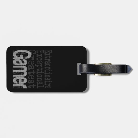 ゲーマー超並外 ラゲッジタグ (裏面横)