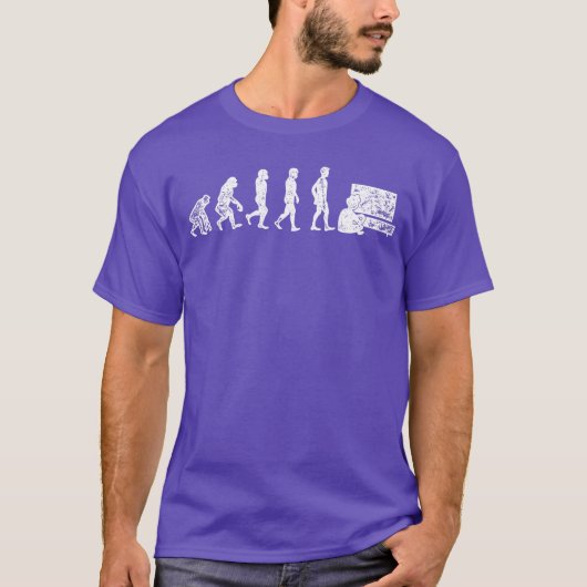 ゲーマー進化論 ゲーミングギフト ビデオゲーム Tシャツ (正面)
