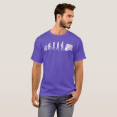 ゲーマー進化論 ゲーミングギフト ビデオゲーム Tシャツ (正面フル)