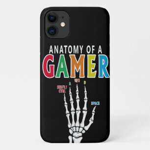 ゲーマー骨格の手のケースの構造おもしろい iPhone 11 ケース