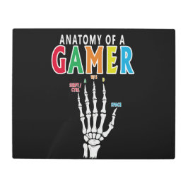 ゲーマー骨格の手のプリントの構造おもしろい メタルプリント