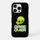 ゲーマー魂のエイリアン ゲームオーバー iPhoneケース (裏面)