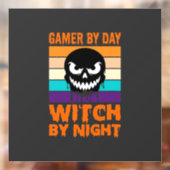 ゲーマー魔女ハロウィンリトロスカル ウィンドウサイン (シート2)