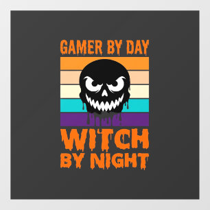 ゲーマー魔女ハロウィンリトロスカル ウィンドウサイン