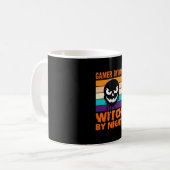 ゲーマー魔女ハロウィンリトロスカル コーヒーマグカップ (正面左)