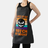 ゲーマー魔女ハロウィンレトロドクロ エプロン (インサイチュ)