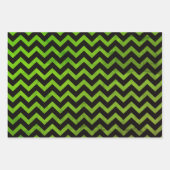 ゲーマー3グランジ誕生日ジフトラップ ラッピングペーパーシート (正面2)