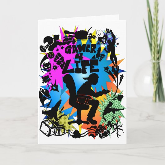 ゲーマー4ライフ カード (正面)
