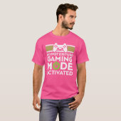 ゲーマー＆オタク ゲームモード起動 楽しい友達 Tシャツ (正面フル)