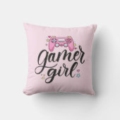 ゲーマー・ガール クッション (正面)