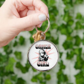 ゲーマー・ガール |ゲーム キーホルダー (手)