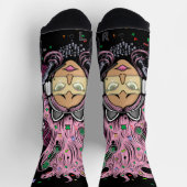 ゲーマー・ガール ソックス (上部)