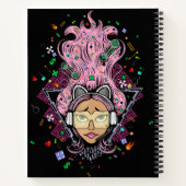 ゲーマー・ガール ノートブック (裏面)