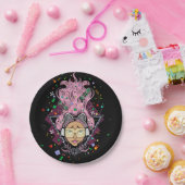 ゲーマー・ガール ペーパープレート (パーティー)