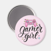 ゲーマー・ガール マグネット (正面/裏面)