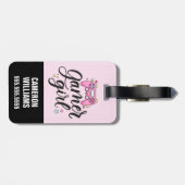 ゲーマー・ガール ラゲッジタグ (裏面横)