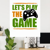 ゲーマー・ギフト遊で試合しよう ポスター (ホームオフィス)