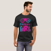ゲーマー ギフト ゲーム ガール eスポーツ ゲーミング ビデオゲーム好き tシャツ (正面フル)