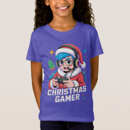 ゲーマー クリスマス ギフト クール キッズ ホリデー ゲーマー Tシャツ