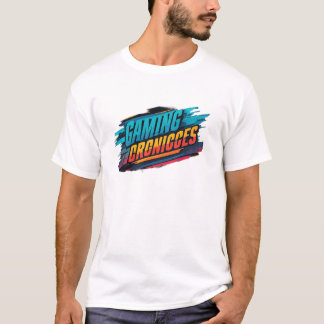 「ゲーマー・グランドパ漫画Tシャツ」 Tシャツ