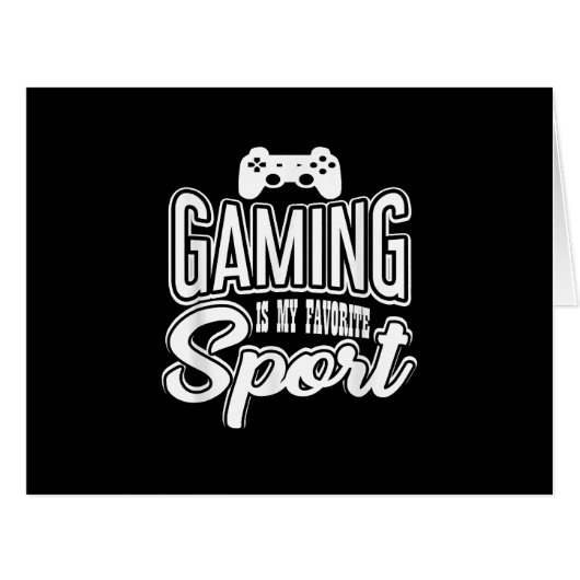 ゲーマー – ゲームは私のスポお気に入りのート (正面横)