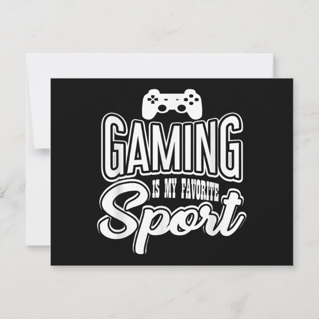 ゲーマー – ゲームは私のスポお気に入りのート (正面)