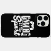 ゲーマー – ゲームは私のスポお気に入りのート Case-Mate iPhoneケース (裏面 (横))