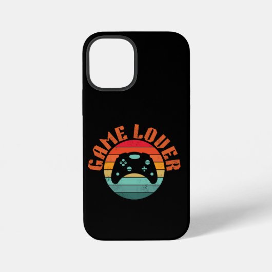 ゲーマー ゲームコントローラー iPhoneケース (裏面)