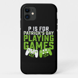 ゲーマー ゲーム好きのためのセントパトリック iPhone 11 ケース