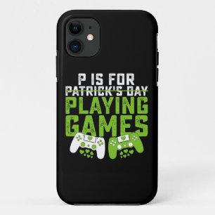ゲーマー ゲーム好きのためのセントパトリック iPhone 11 ケース