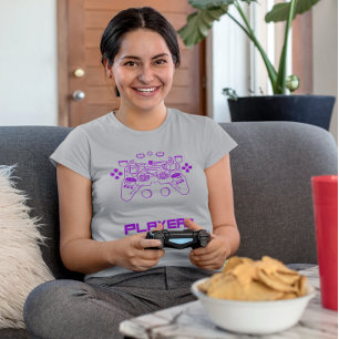 ゲーマー ゲーム プレーヤー #1 ゲーマー コンソール アート Tシャツ