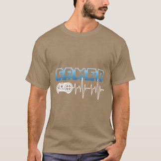 ゲーマー コントローラー ビデオゲーム ゲーマー ゲーム ファン フレン Tシャツ