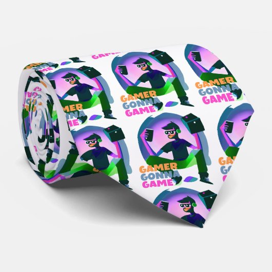 ゲーマー ネクタイ (ロール)