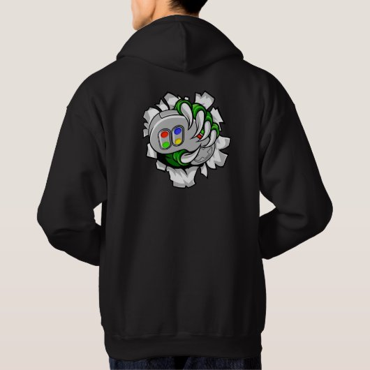 ゲーマー パーカ (裏面)