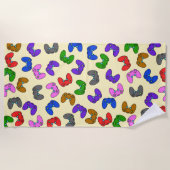 ゲーマー ビーチタオル (正面)