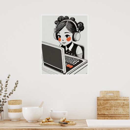 ゲーマー – プリント (キッチン)