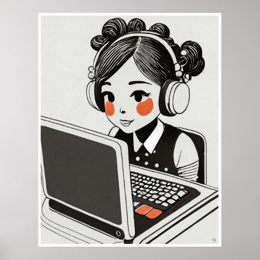 ゲーマー – プリント (正面)