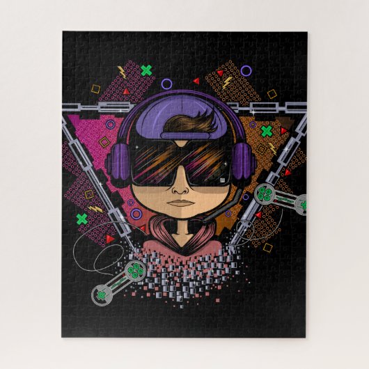 ゲーマー・ボーイ ジグソーパズル (縦)