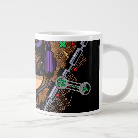 ゲーマー・ボーイ ジャンボコーヒーマグカップ (右)