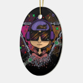 ゲーマー・ボーイ セラミックオーナメント (左)