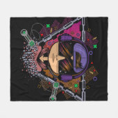 ゲーマー・ボーイ フリースブランケット (正面(横))