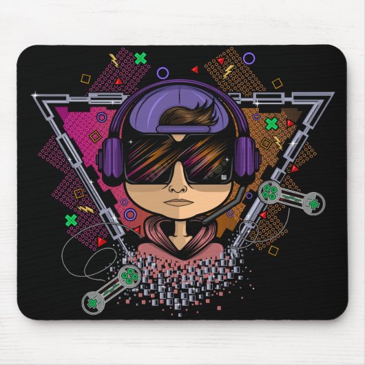 ゲーマー・ボーイ マウスパッド (正面)