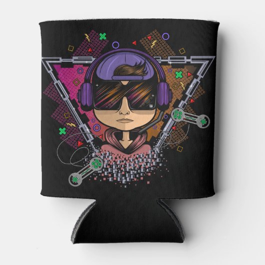 ゲーマー・ボーイ 缶クーラー (正面)