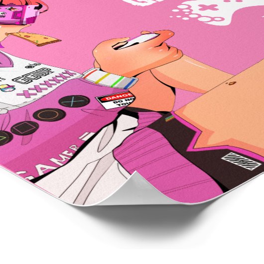 ゲーマー ポスター (角)