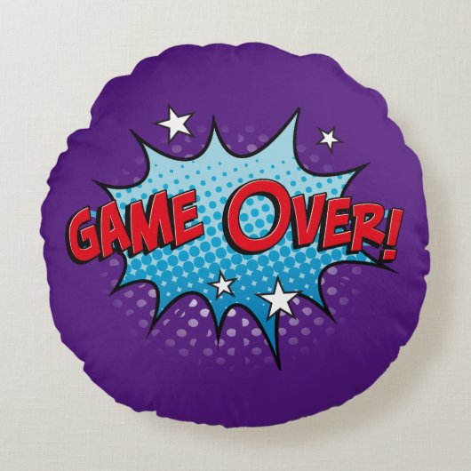 ゲーマー ラウンドクッション (正面)