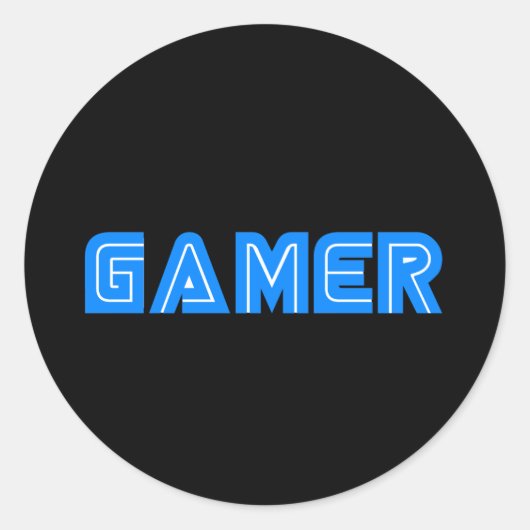 ゲーマー ラウンドシール (正面)
