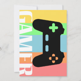 ゲーマー 招待状