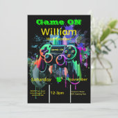 ゲーマー、次のレベル、プレイヤー1、第13回ビデオゲーム 招待状 (スタンド正面)